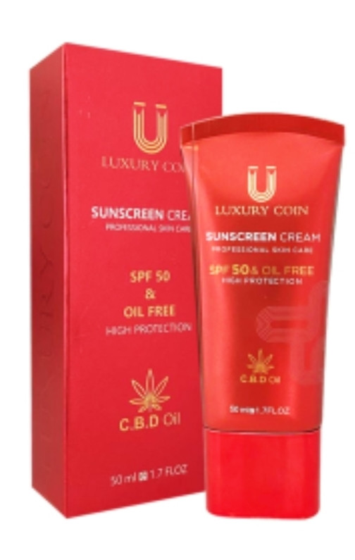 کرم ضد آفتاب spf ۵۰ لاکچری کوین